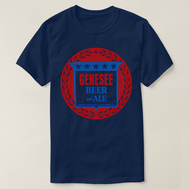 Camiseta Diseño de cerveza de género vintage (Diseño del anverso)