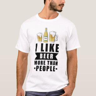 Camiseta Diseño de cerveza divertido