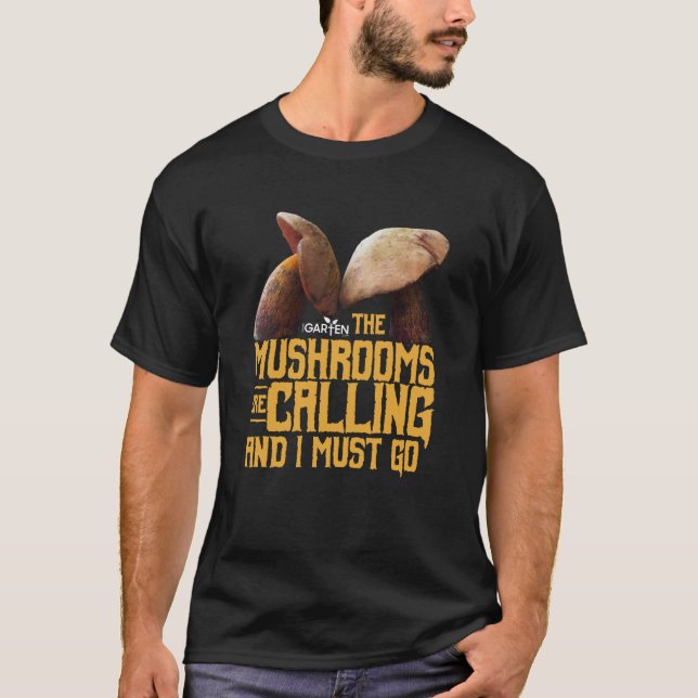 Camiseta Diseño de champiñones Los champiñones son gracioso (Anverso)