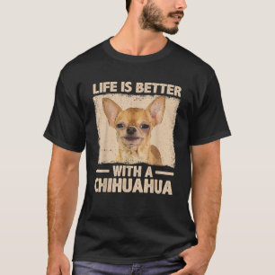 Camiseta Diseño de Chihuahua para mujeres hombres perro Chi