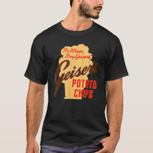 Camiseta Diseño de chips de papa de Geiser