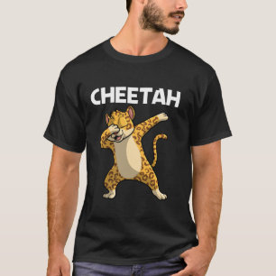 Camiseta Diseño de chita para hombres con queso para animal