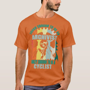 Camiseta Diseño de ciclismo archivista
