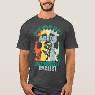Camiseta Diseño de ciclismo de actor