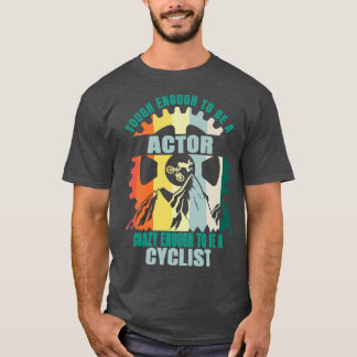 Camiseta Diseño de ciclismo de actor