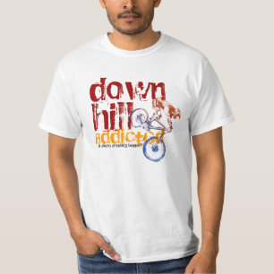 Camiseta Diseño de ciclismo de montaña Guay adicto a la m