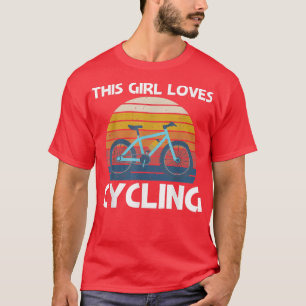 Camiseta Diseño de Ciclismo Guay Para Chicas Mujeres Bicicl