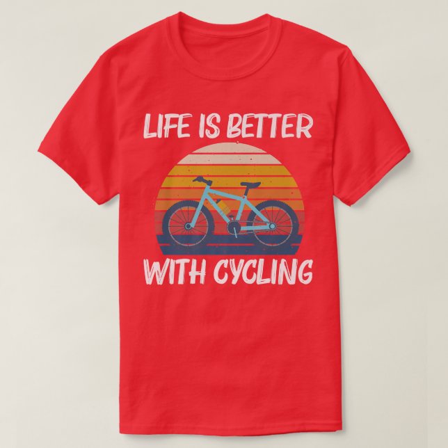 Camiseta Diseño de ciclismo Guay para hombres mujeres cicli (Diseño del anverso)