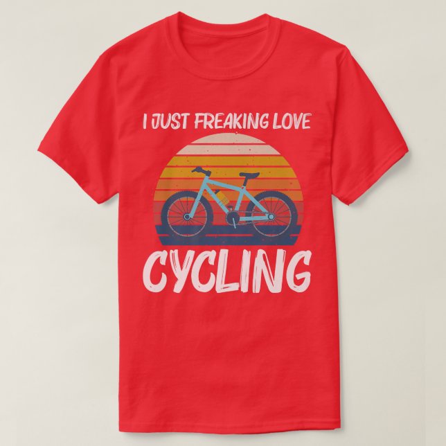 Camiseta Diseño de ciclismo Guay para hombres mujeres cicli (Diseño del anverso)