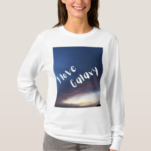 Camiseta (diseño de cielo)