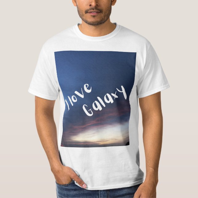 Camiseta (diseño de cielo) (Anverso)