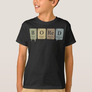 Camiseta Diseño de ciencia con chiste de tabla periódica ab