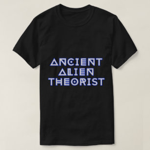 Camiseta Diseño de ciencia ficción para teóricos de alieníg