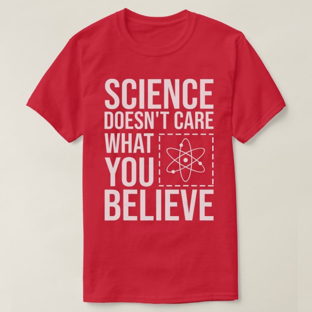 Camiseta Diseño De Ciencia Gracioso Para La Física Científi (Diseño del anverso)