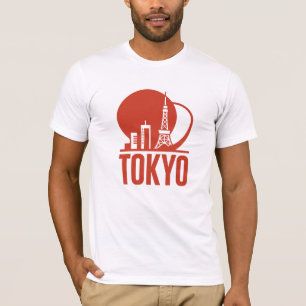 Camiseta Diseño de círculo aéreo en Tokio