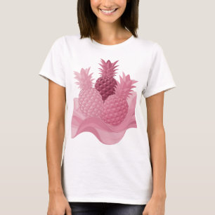 Camiseta Diseño de cita de PIÑAS ROSADAS limpias