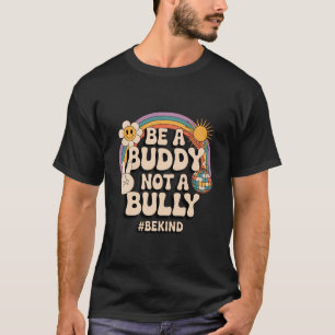Camiseta Diseño de cita de positividad contra el acoso esco