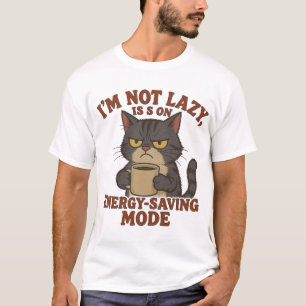 Camiseta Diseño de cita divertida de Grumpy Cat “Modo de ah