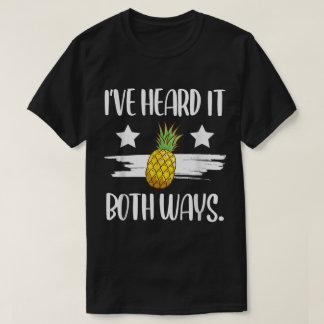 Camiseta Diseño de cita divertida de piña