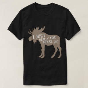 Camiseta Diseño de cita divertida para amantes de alces
