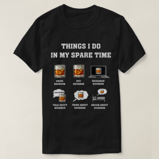 Camiseta Diseño de cita divertida para amantes del bourbon