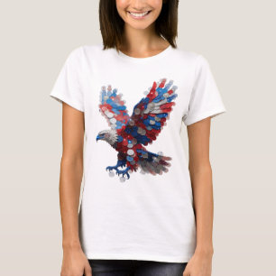 Camiseta Diseño de cita EAGLE de plata genial