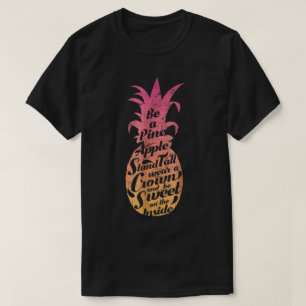 Camiseta Diseño de cita inspiradora de piña