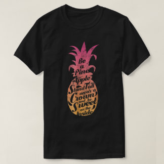 Camiseta Diseño de cita inspiradora de piña