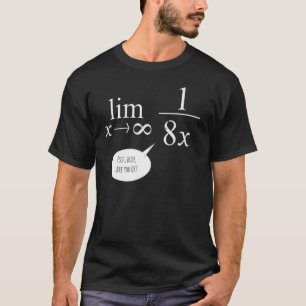 Camiseta Diseño de citas de ecuaciones lineales de Math Tea