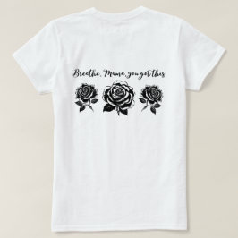 Camiseta Diseño de citas de vida de mamá inspiradora