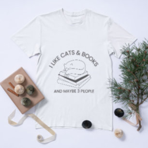 Camiseta Diseño de citas divertidas para el amante del gato