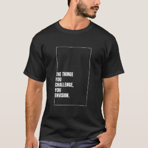 Camiseta Diseño de citas motivacionales