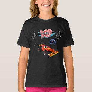 Camiseta diseño de coche de carreras