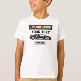 Camiseta Diseño de Coche de Velocidad de Carreras – Perform
