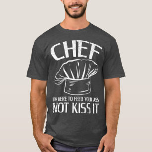 Camiseta Diseño de cocina de chef para cocinero