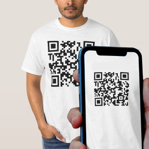 Camiseta Diseño de código QR