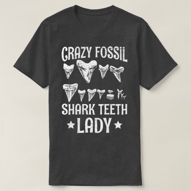 Camiseta Diseño De Colección De Motivos De Tiburón Para Meg (Diseño del anverso)