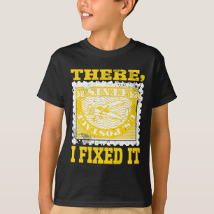 Camiseta Diseño De Colección De Sellos Para El Coleccionado