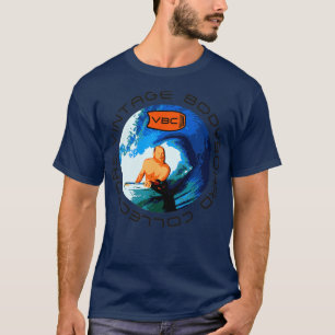 Camiseta Diseño de colectores de cartón de época