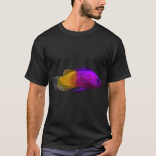 Camiseta Diseño de Color de Gramma Real