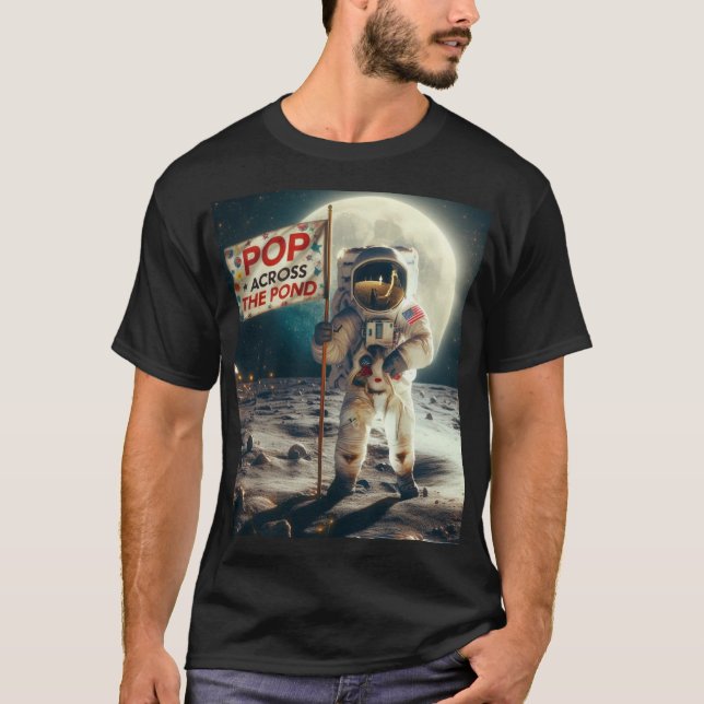 Camiseta Diseño de color lunar (Anverso)