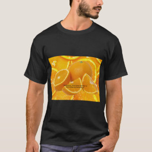 Camiseta Diseño de Color Naranja - Energía Vibrante