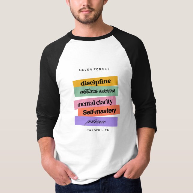 Camiseta Diseño de comercio | Recordatorio | Motivación (Anverso)