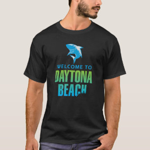 Camiseta Diseño de cometas de tiburón Daytona Beach Florida