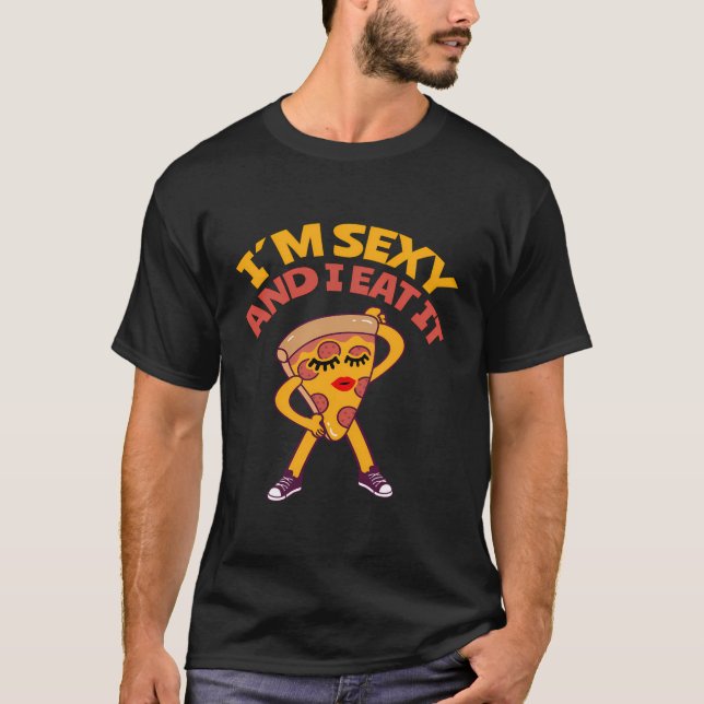 Camiseta Diseño De Comida Italiana Para Un Amante De La Piz (Anverso)