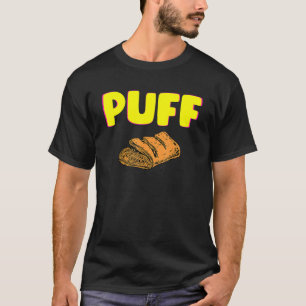 Camiseta Diseño de comida local Desi india orgullosa Puff