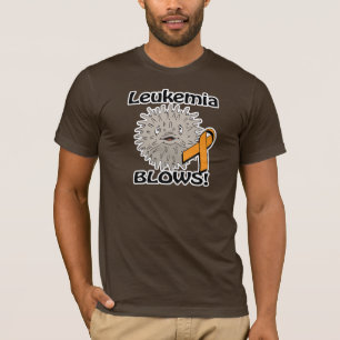 Camiseta Diseño de conciencia de leucemia soplado