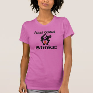 Camiseta Diseño de Conciencia de Mofeta que Apesta a Naranj