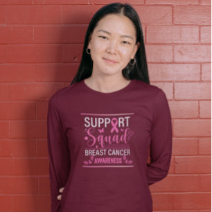Camiseta Diseño de Conciencia sobre el Cáncer de Mama