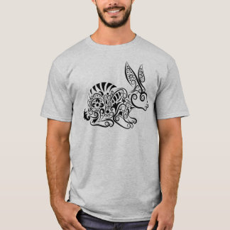 Camiseta Diseño de conejo Mandala Ornate Intrincado